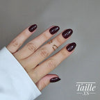 Cassis – Press On Nails (Rond) Lourya Studio