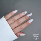 Pearline -Press On Nails - (Rond) Lourya Studio