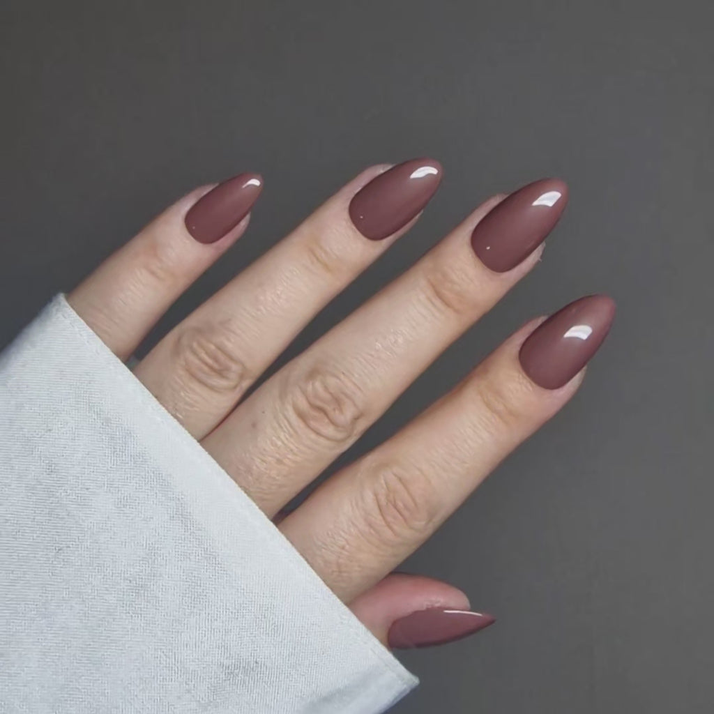 Marron Glacé - Press On Nails