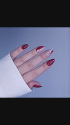 Lady in red - Press On Nails