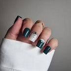 Forêt Enchantée - Press On Nails (Carré) Lourya Studio