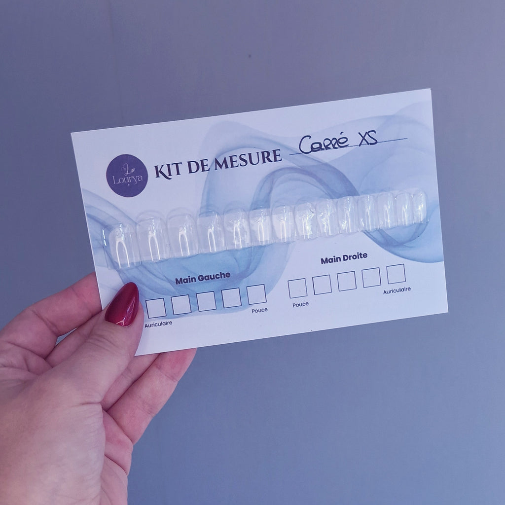 Kit de mesure (Sizing kit) -Trouvez votre taille parfaite