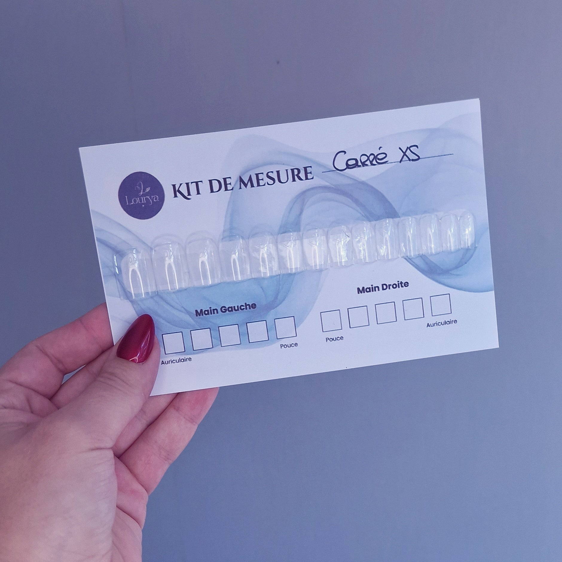Kit de mesure (Sizing kit) -Trouvez votre taille parfaite
