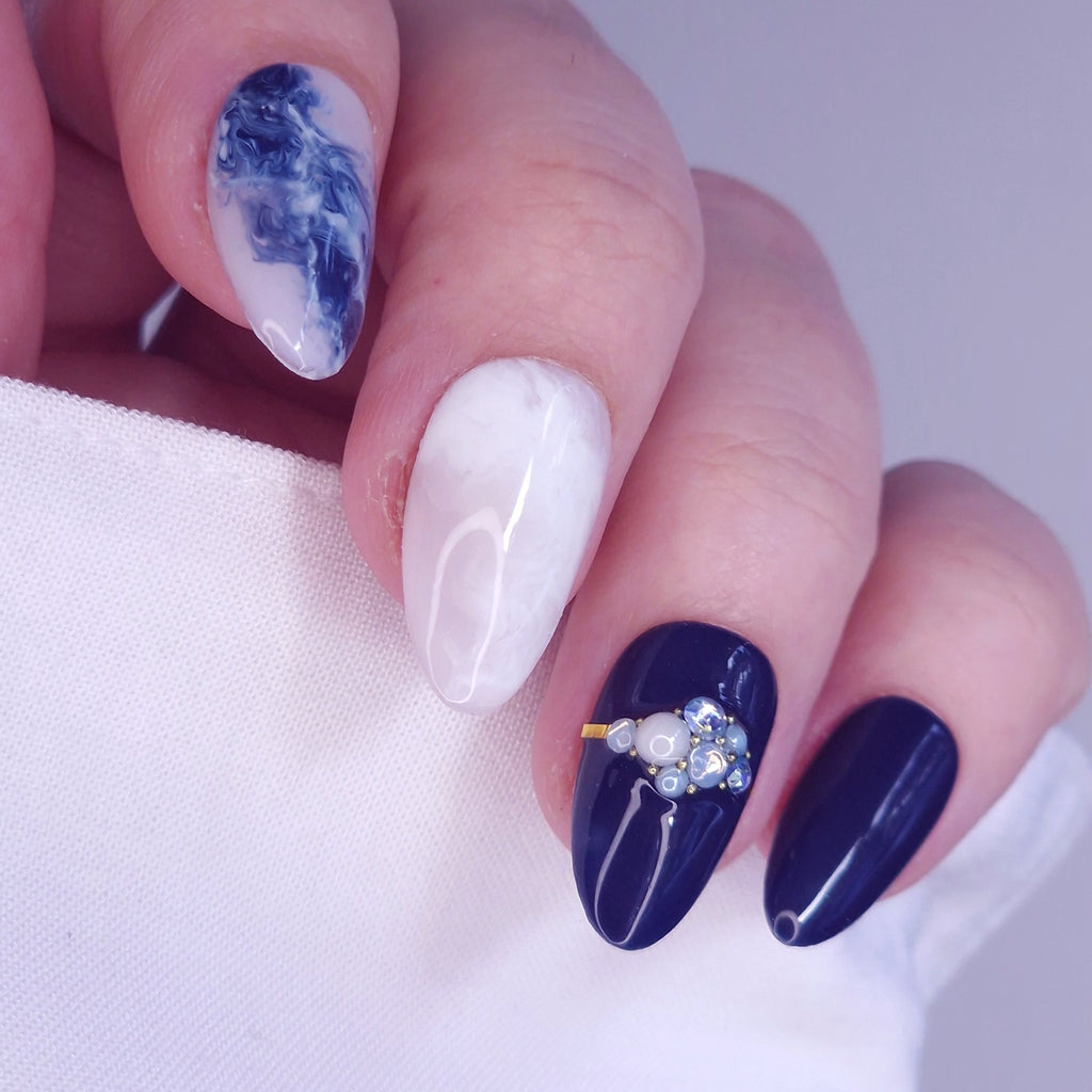 Écrin de minuit - Press On Nails