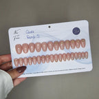 Cara - Press On Nails (Rond) Lourya Studio