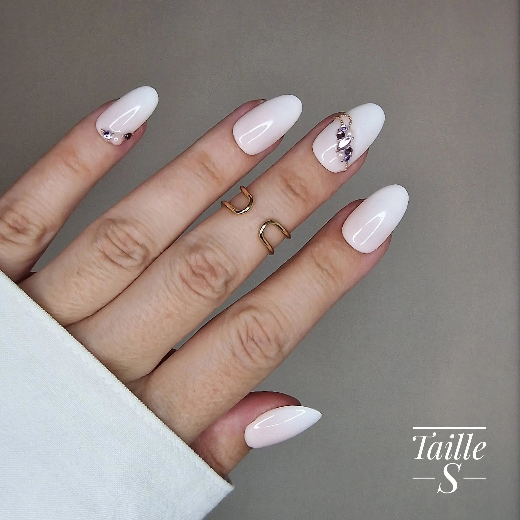 Fairy Bloom - Press On Nails (Rond) Lourya Studio